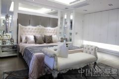 清晰白色现代简欧风格欧式卧室装修图片