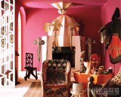 美景美家 墨西哥风情豪宅混搭客厅装修图片