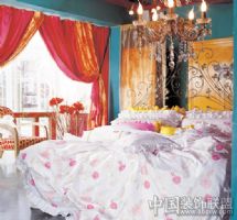 众人皆爱的经典卧室配色混搭卧室装修图片