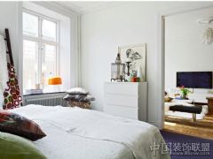 通透洁白家居 别致公寓生活现代卧室装修图片