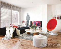 西班牙最潮时尚公寓设计现代客厅装修图片
