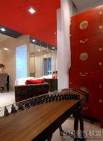 永不褪色的红色经典家居空间现代风格客厅