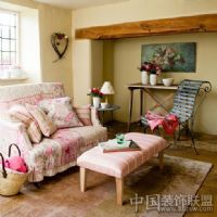 一个人的卧室 温馨舒适田园风格客厅