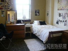 一个人的卧室 温馨舒适现代儿童房装修图片