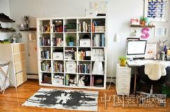 一个人的卧室 温馨舒适现代书房装修图片