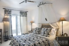 希腊地中海风格别墅设计现代卧室装修图片