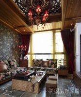低调奢华新古典主义风格古典客厅装修图片