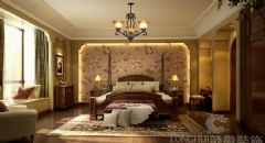 中海国际成都别墅设计古典卧室装修图片