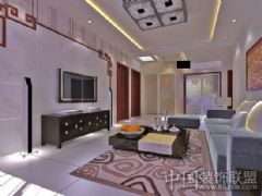 新中式设计  体验现代人生中式客厅装修图片