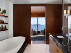 中式豪华公寓 观临天下美景中式卫生间装修图片