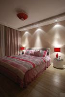 浪漫烛光 增添婚房气氛现代卧室装修图片