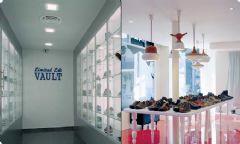 酷炫鞋店个性空间设计现代专卖店装修图片