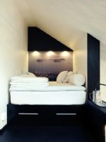 现代小公寓的舒适大创意现代风格卧室
