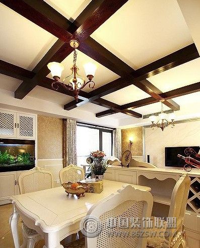 美式餐厅装修图片