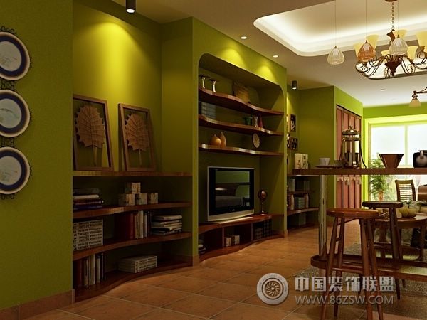 现代餐厅装修图片