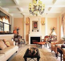 欧式别墅设计 高贵典雅欧式客厅装修图片