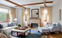 超温馨时尚范的优雅居室生活混搭客厅装修图片
