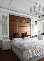 黑白家居彰显高档品质生活现代卧室装修图片