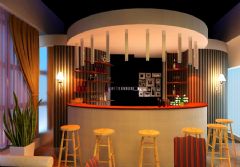 现代酒吧设计  拥有家的感觉现代酒吧装修图片