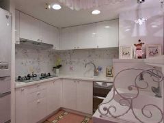 童话世界里的复式婚房欧式厨房装修图片