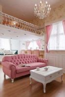 童话世界里的复式婚房欧式客厅装修图片