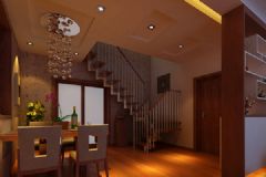 170平米律师新中式家居生活中式餐厅装修图片