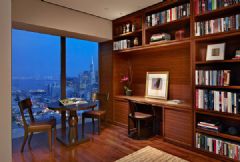 美国旧金山公寓室内设计赏析简约书房装修图片