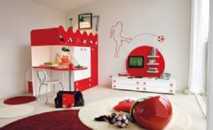 儿童卧室设计(一)现代儿童房装修图片