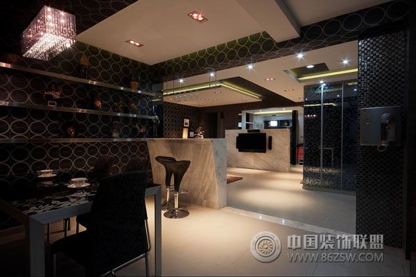 现代餐厅装修图片