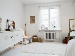 北欧风格单身公寓欧式卧室装修图片