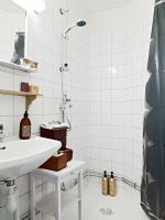 北欧风格单身公寓欧式卫生间装修图片