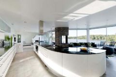 斯德哥尔摩优雅别墅设计现代风格厨房