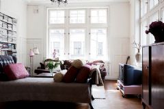 北欧风格和复古风的完美结合公寓