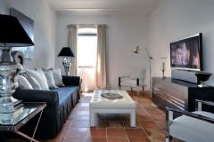 罗马拱形别墅设计欧式客厅装修图片