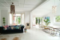 法国浪漫风情田园风格欧式客厅装修图片