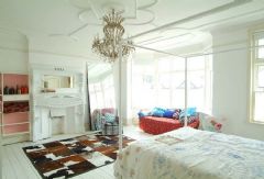 法国浪漫风情田园风格欧式卧室装修图片