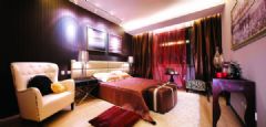 北京万科164平米豪华样板房欧式卧室装修图片