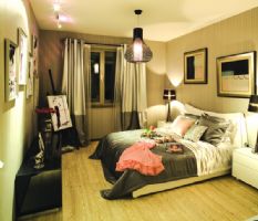 北京万科164平米豪华样板房欧式卧室装修图片