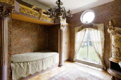 巴洛克奢华复古庄园设计古典卧室装修图片