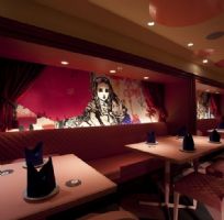 繁华东京“爱丽丝”餐厅设计餐厅装修图片