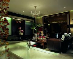 夜上海的富贵与浮华 圣莫丽斯样板间古典客厅装修图片