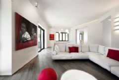 罗马Celio公寓现代客厅装修图片