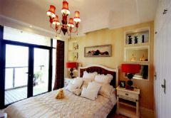杭州西湖边的奢华别墅欧式卧室装修图片