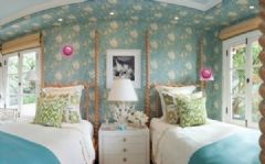 别墅温馨客房案例（1）混搭卧室装修图片