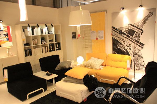 混搭客厅装修图片