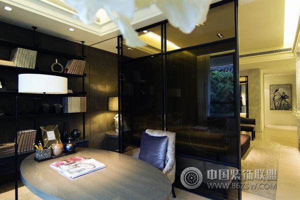简约书房装修图片