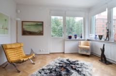 98平米色彩明快的北欧风格公寓简约客厅装修图片