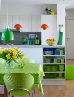 厨房经典配色与收纳设计（一）混搭厨房装修图片