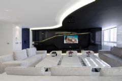 西班牙加利西亚公寓创意改型简约客厅装修图片