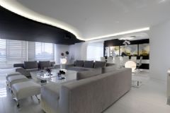西班牙加利西亚公寓创意改型简约客厅装修图片